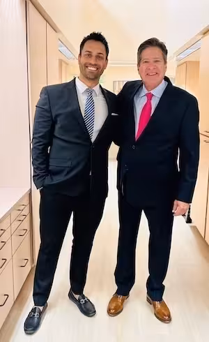 Dr. Davek Sharma (left) and Dr. Joseph Mazza (right) Dr. Davek Sharma (left) and Dr. Joseph Mazza (right)